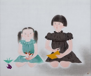 1 小倉遊亀「姉妹」blog.jpg