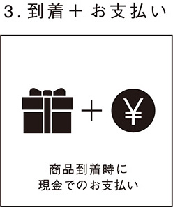 3.到着+お支払い
